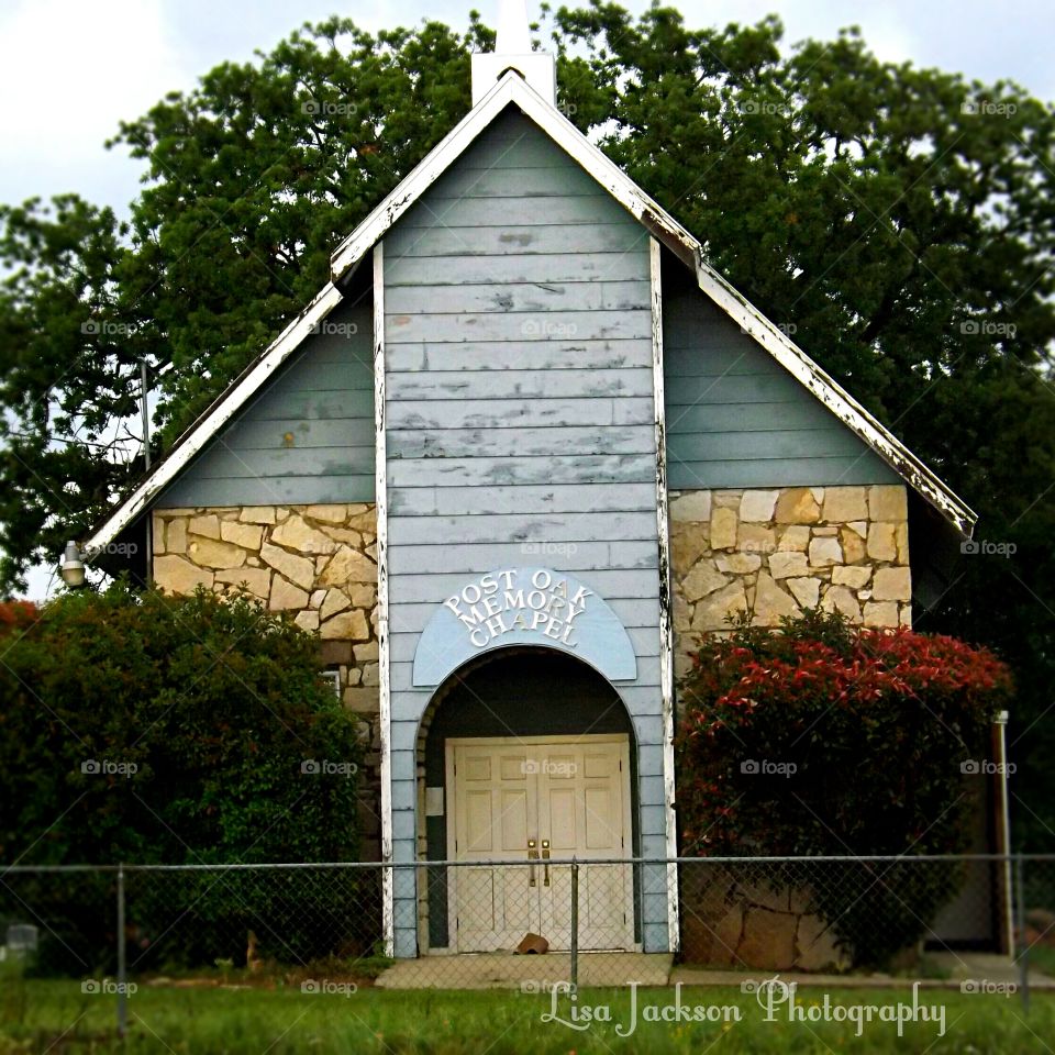 Post Oak Memory Chapel. Paluxy TX