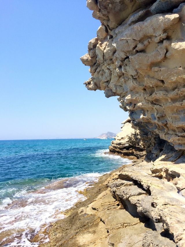 Spanish coast view
