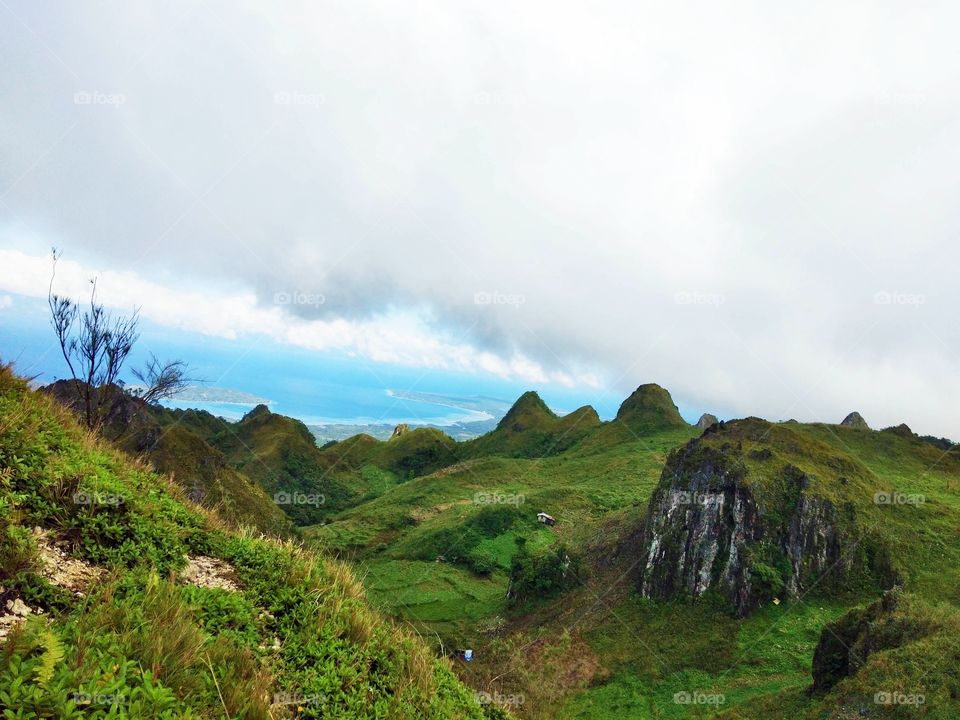 Undulating terrain - Cebu Philippines