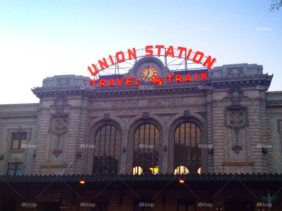 Union station in Denver