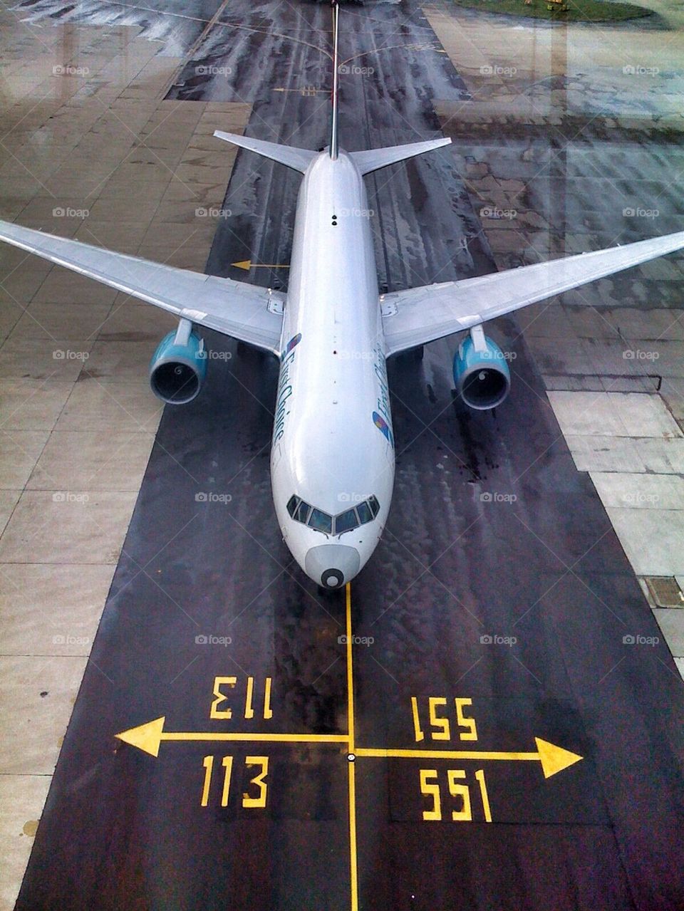 Plane from above 