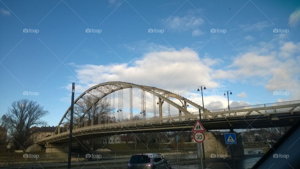 Old Large Bridge Gyor Hungary