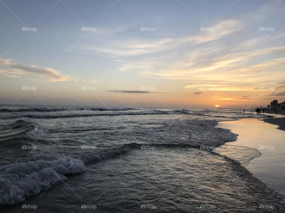 Panama City Beach Sunset, Florida Summer Vacation
