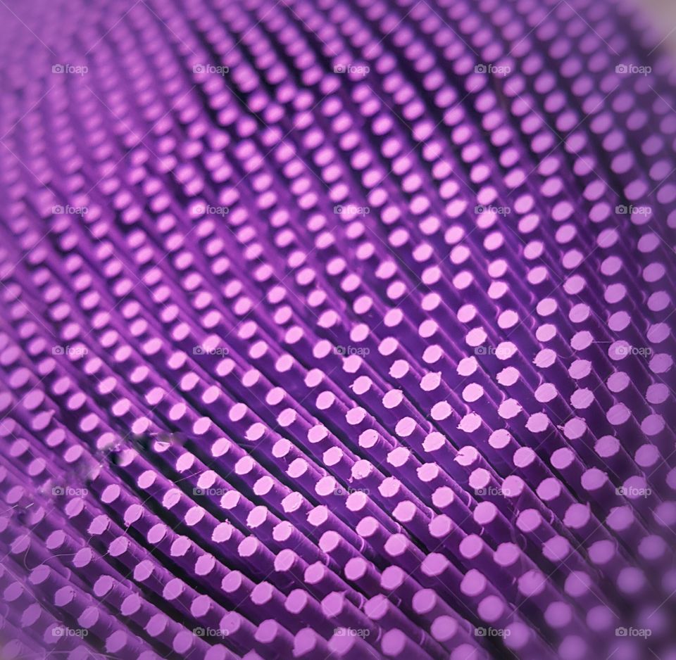 Purple pattern.... up close