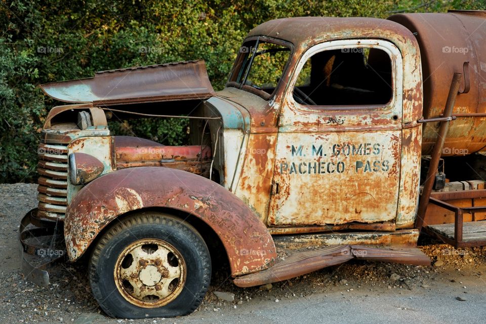 Old Rusty Farm Truck 