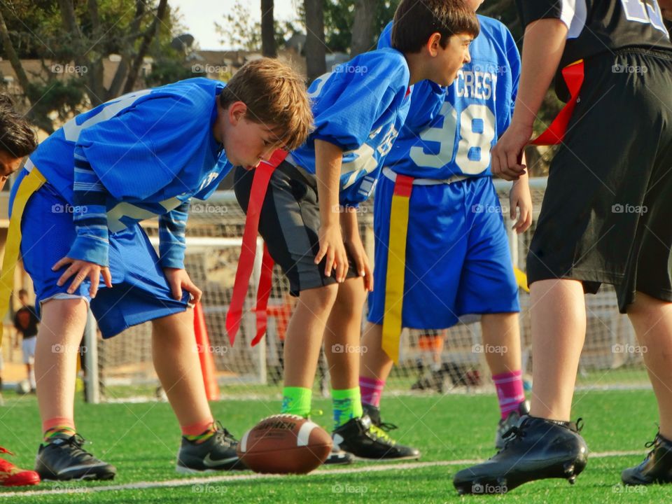 Kids Playing Team Sports