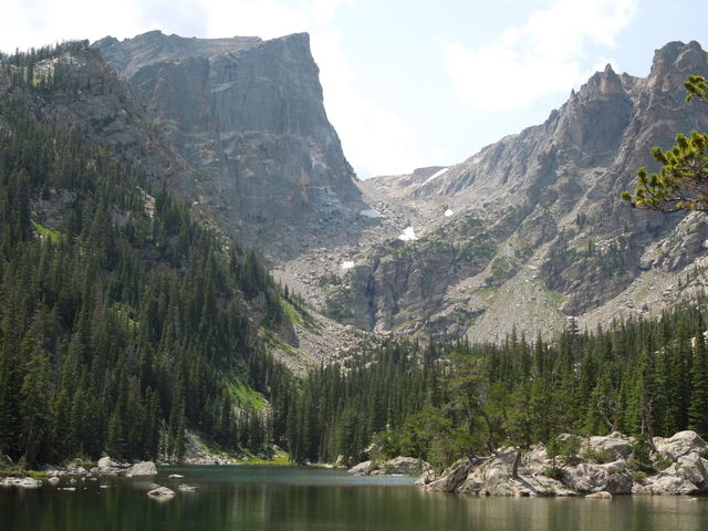 View of rocky mountain