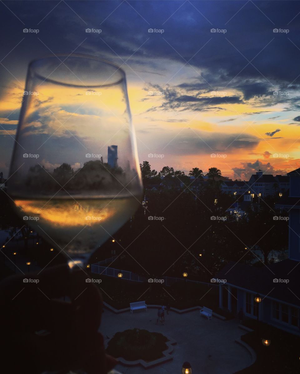 Sunsets and Pinot Gris 