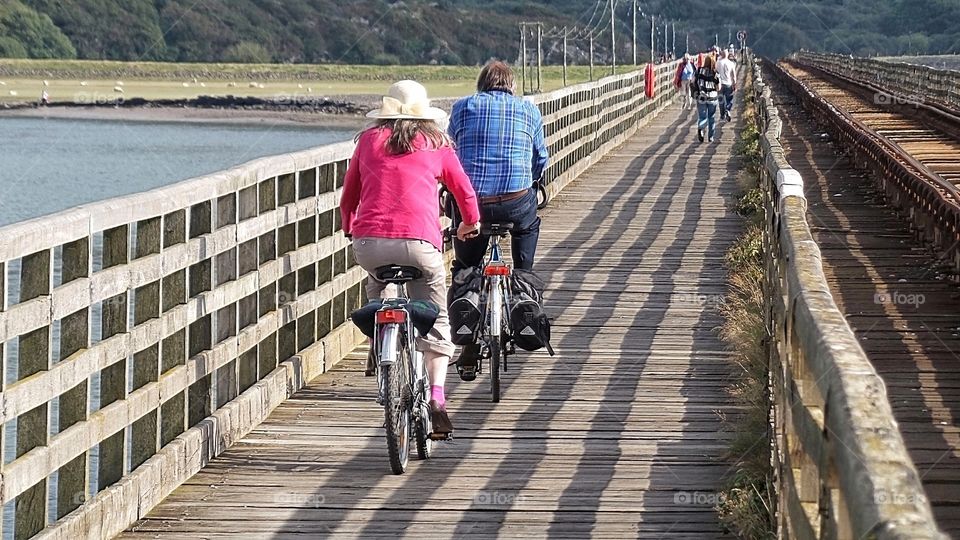 Cycling. Barmouth 