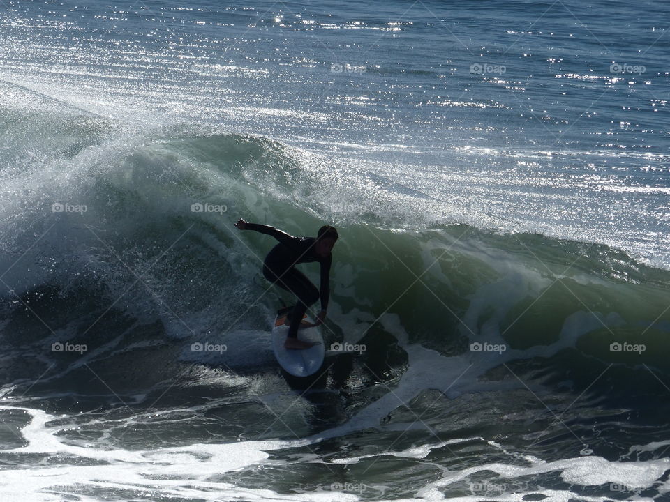 Surfer silhouette #14