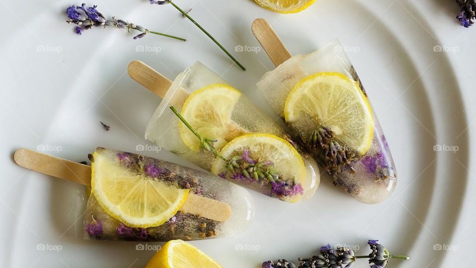 Lavender Popsicles…
