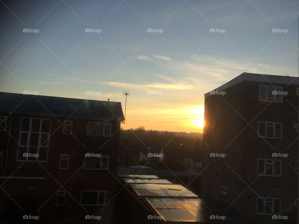 Norwich sunset