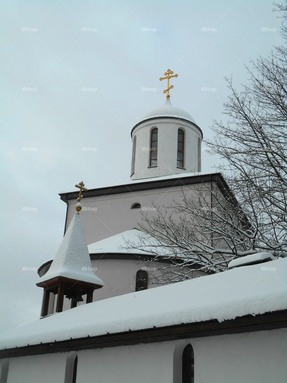 No Person, Church, Architecture, Winter, Daylight