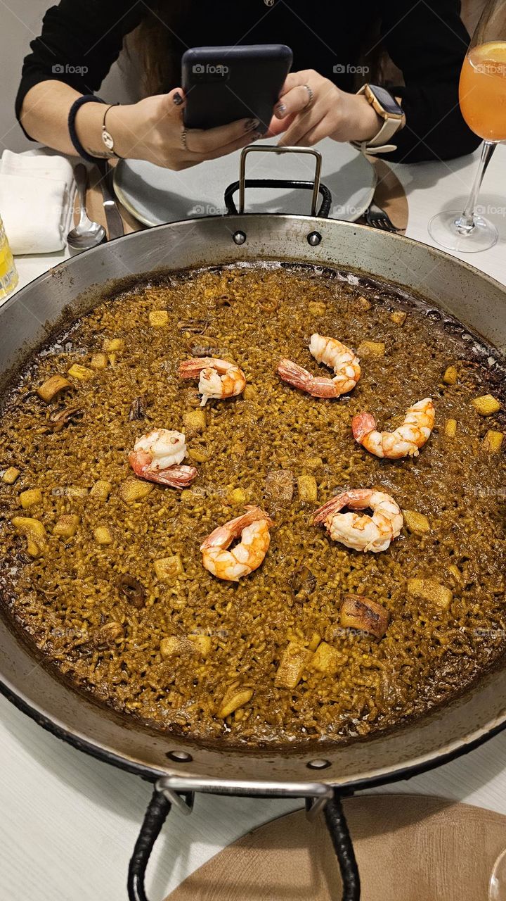 Paella de Marisco en Valencia