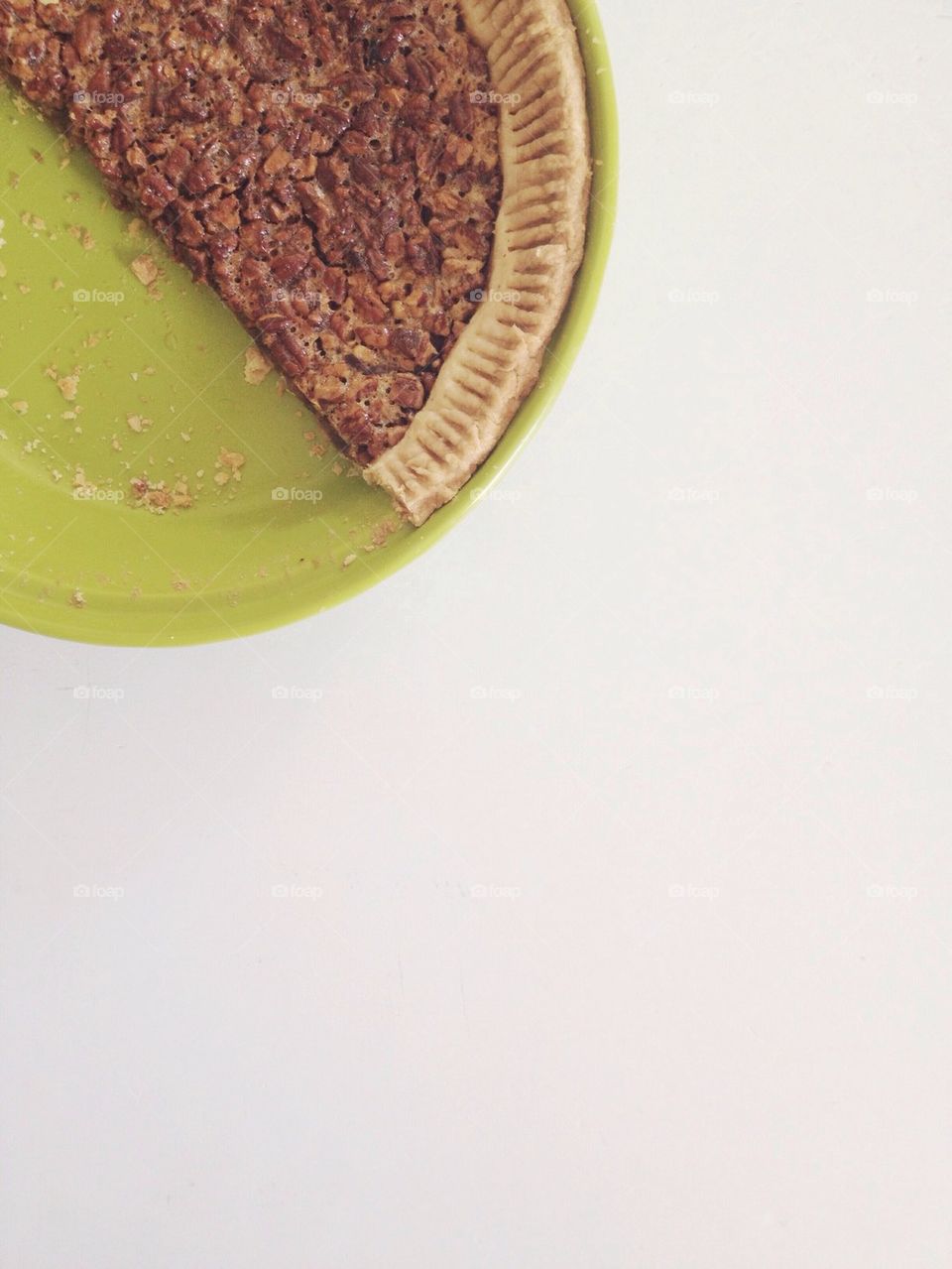 leftover pecan slice crumbs by msanch