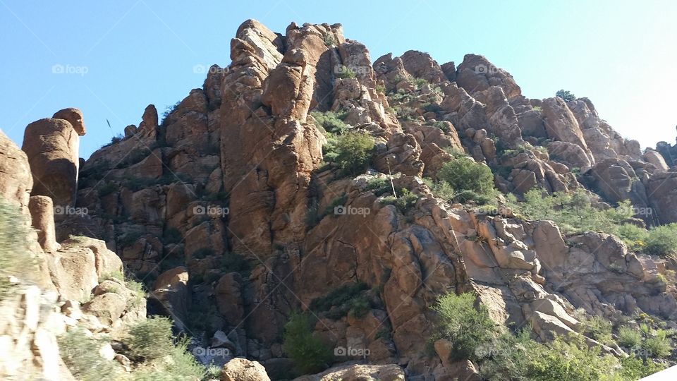 majestic rocks