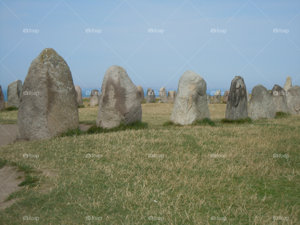 ystad stones ales stenar grave by MagnusPm