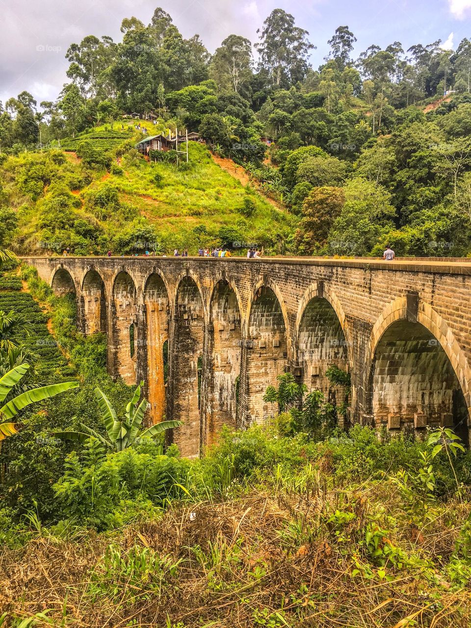 Nine arch bridge Ella Sri Lanka 
