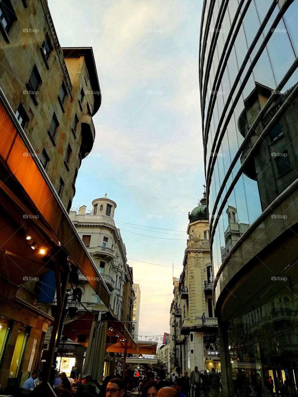 Belgrade sky