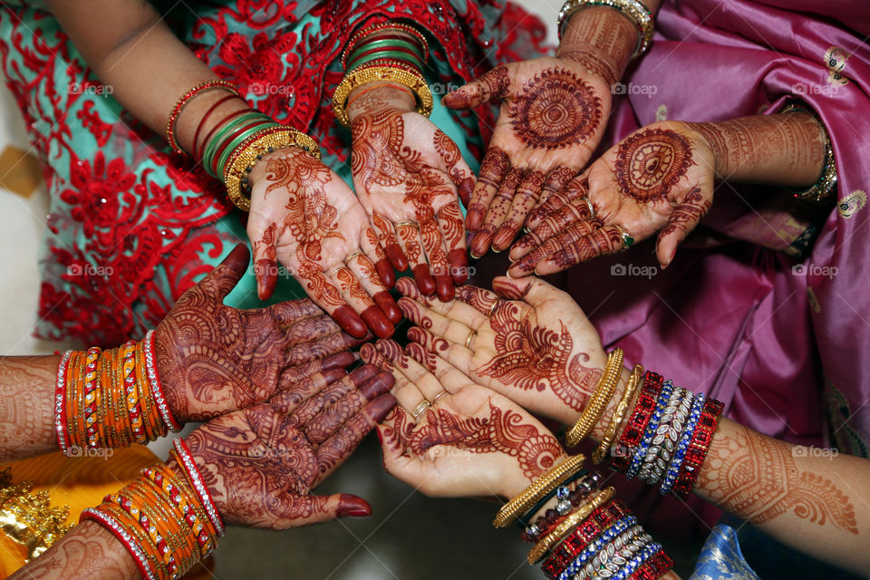 Red Mehndi