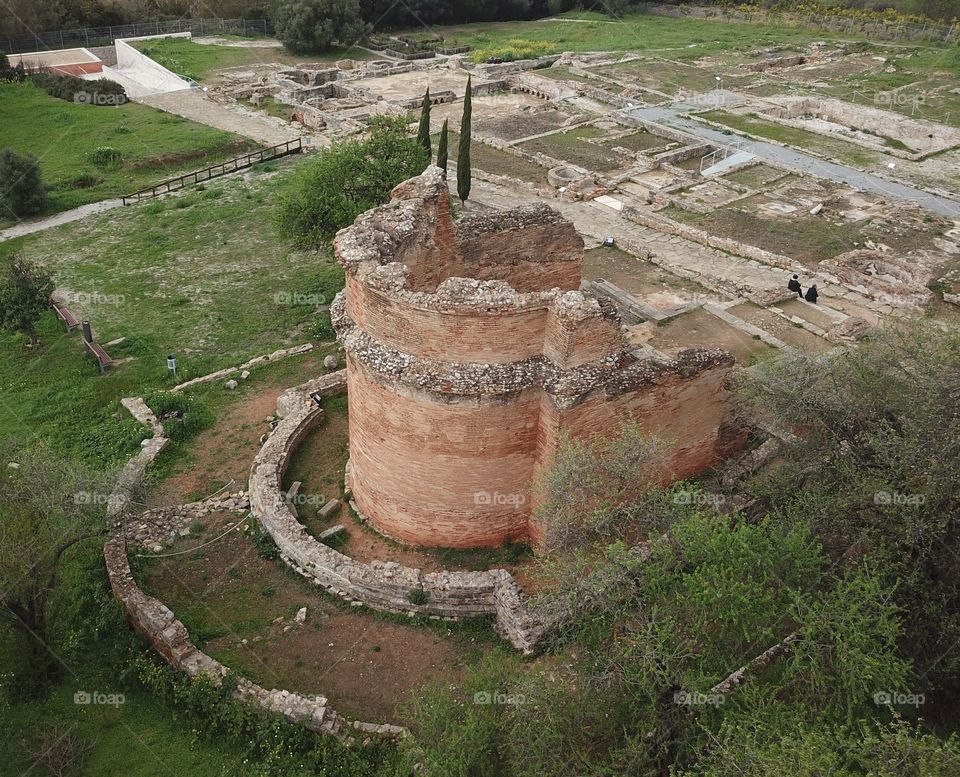 Roman, Muslim ruins 