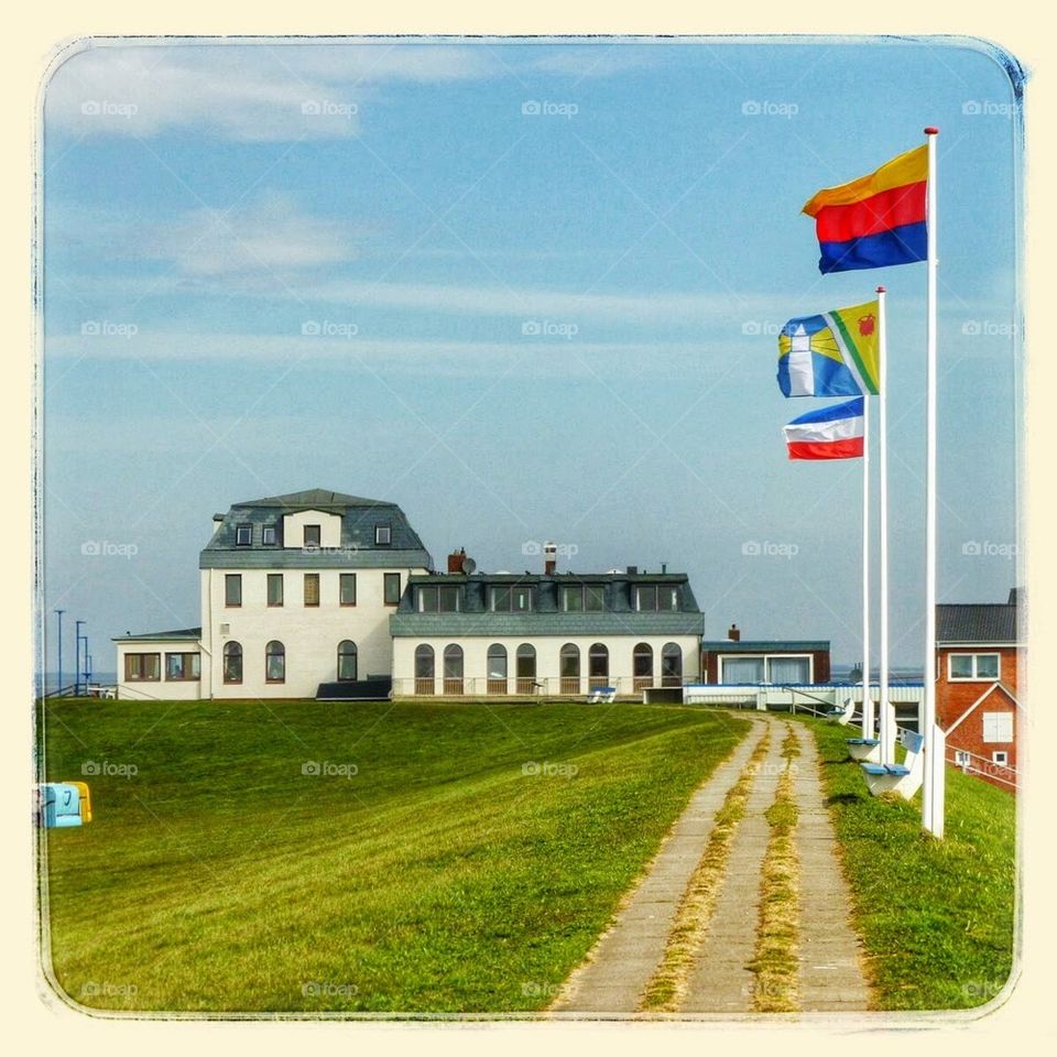 The dike road at Dagebuell