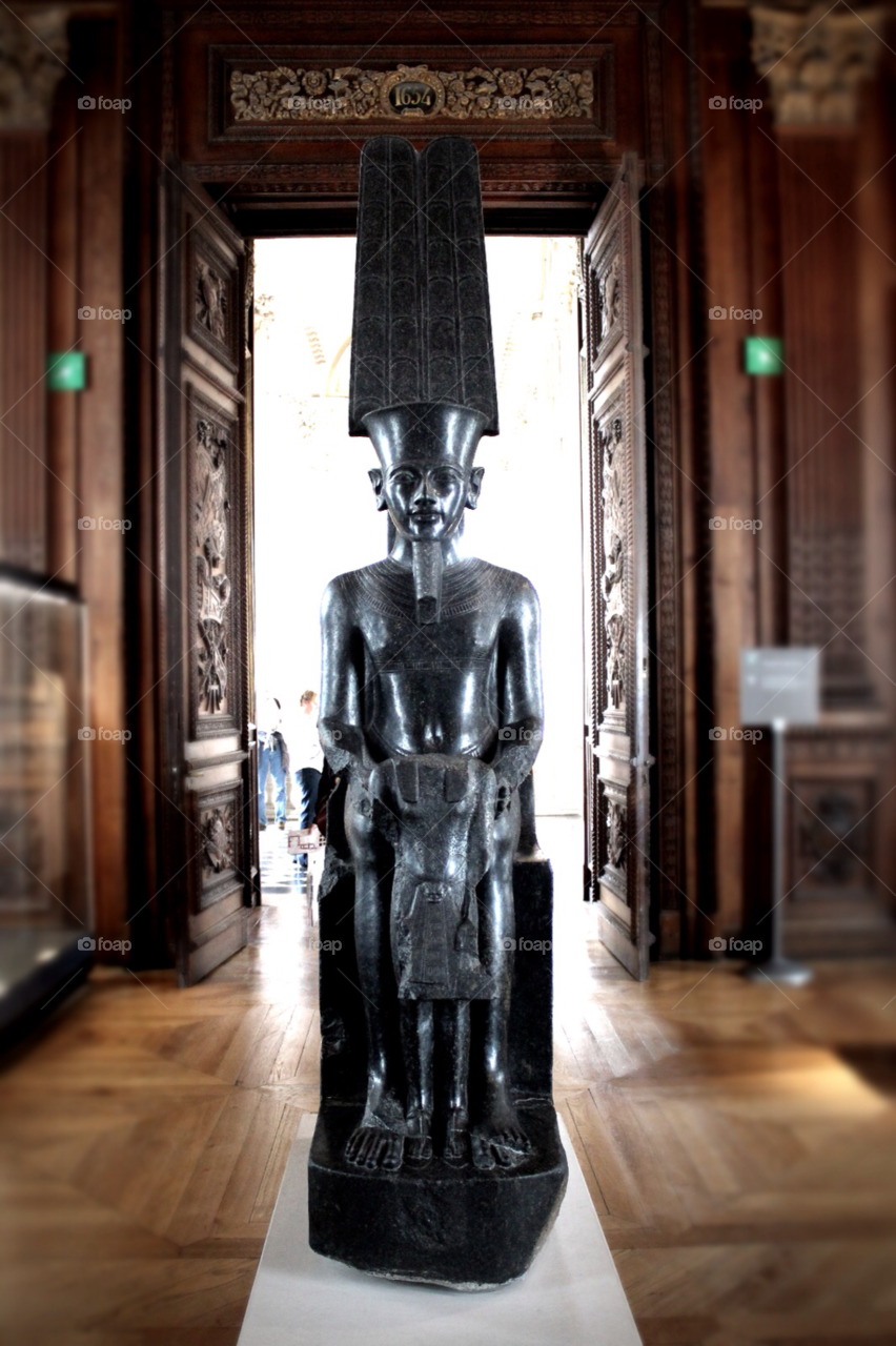 black statue sculpture ancient by stevehardley7