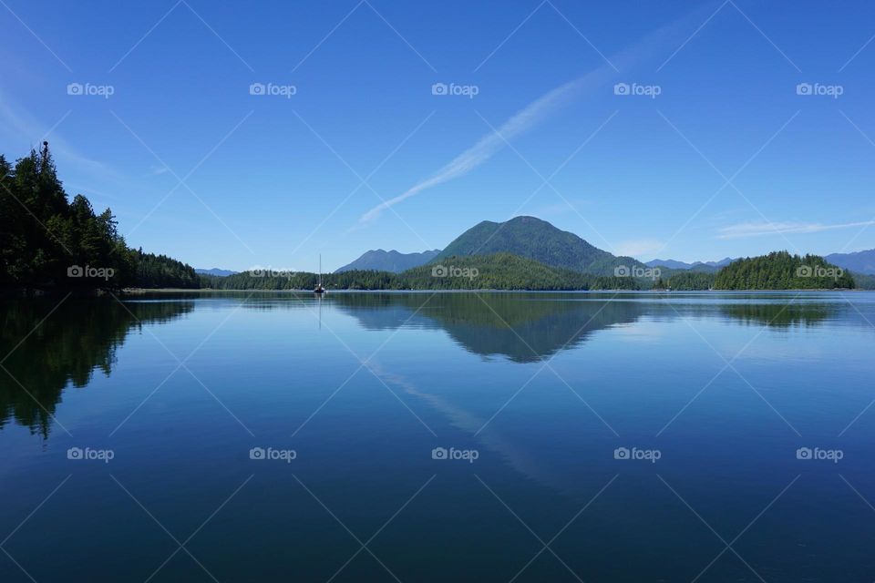 Mountain reflection 