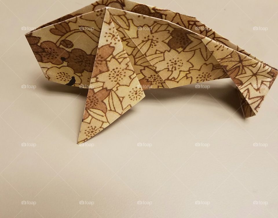 origami manatee