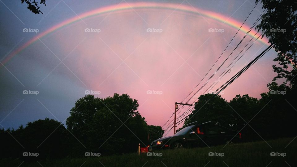 nothing like an amazing rainbow to end your weekend!