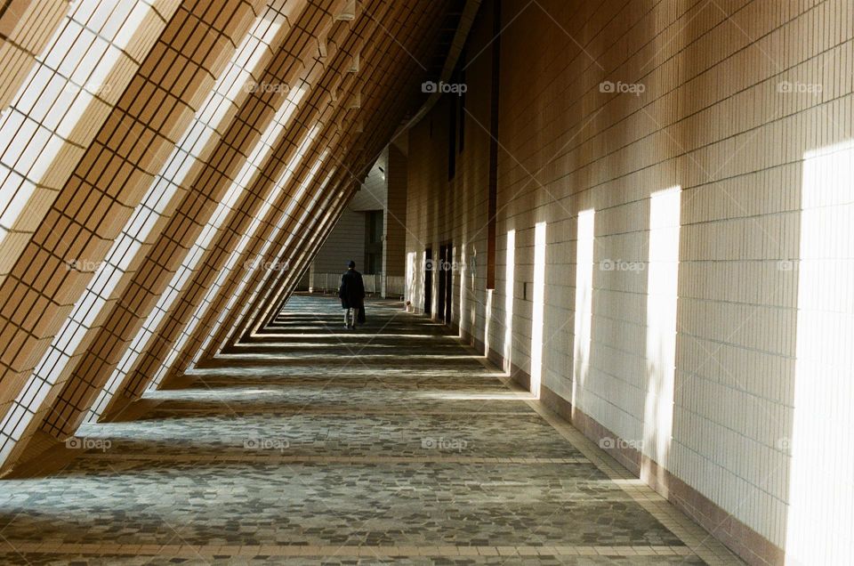 Shadow under Tsim Sha Tsui