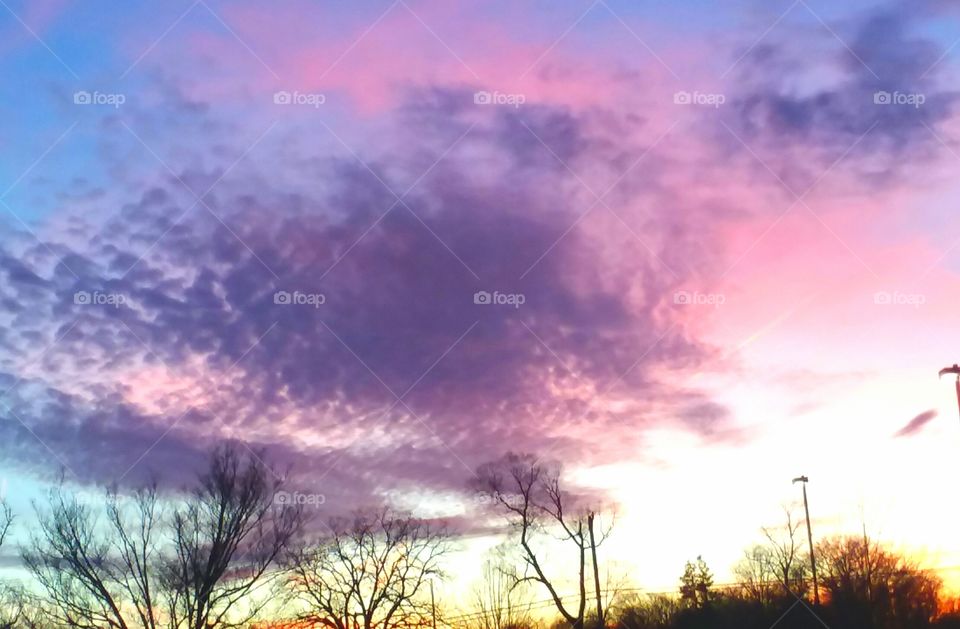 Nature, Landscape, Sunset, Sky, Dawn