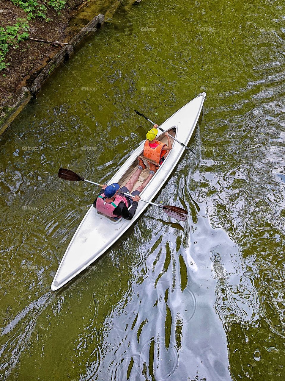 kayaking