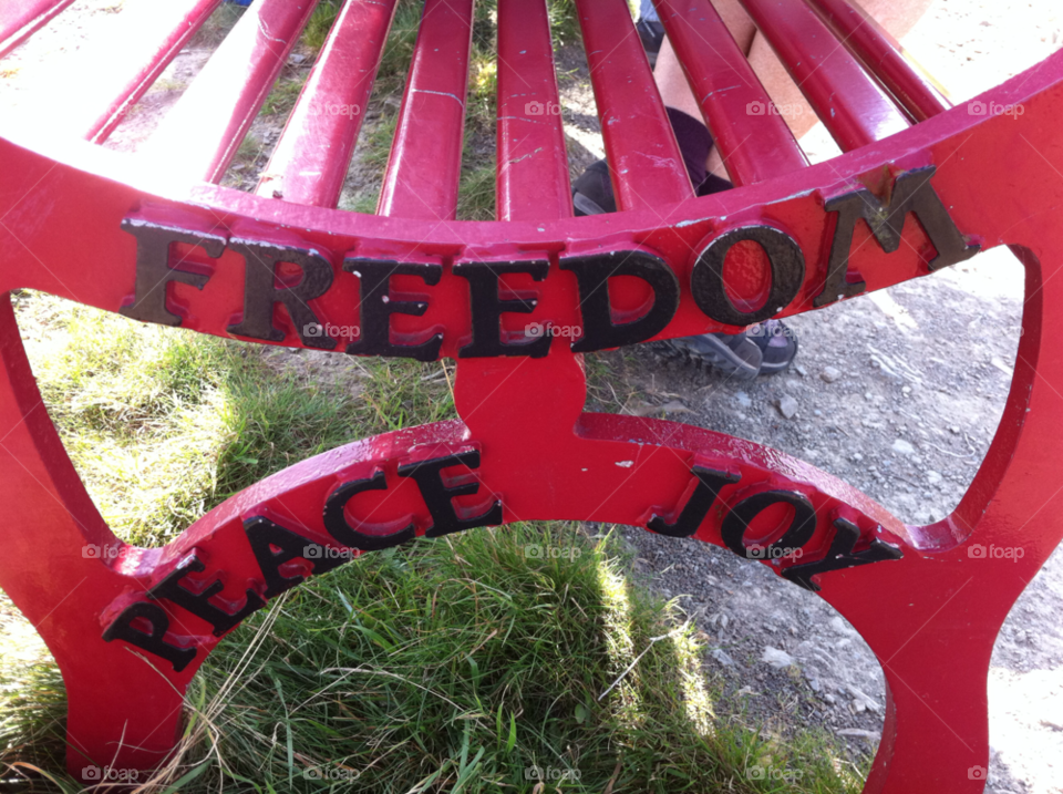 freedom peace bench rossendale valley lancashire uk by travelnat