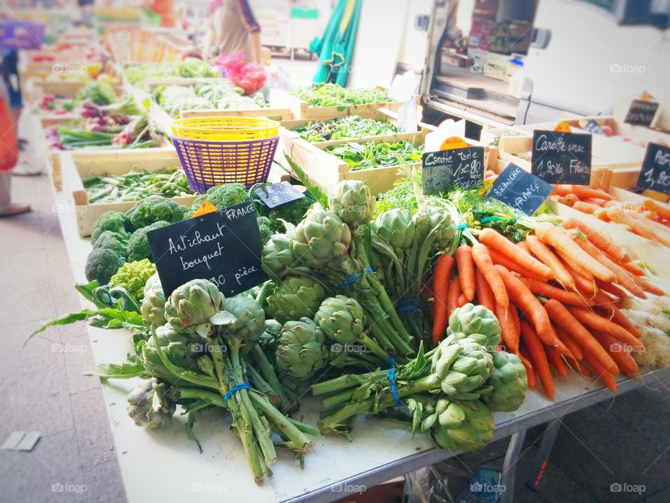 Vegetable market