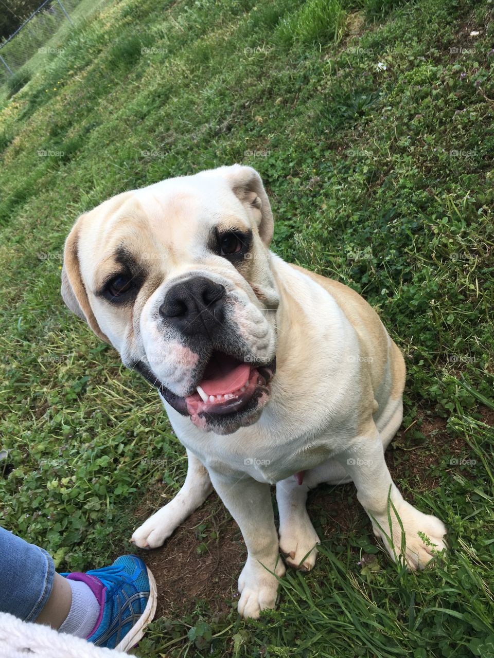 I love playing outside but it makes me tired!