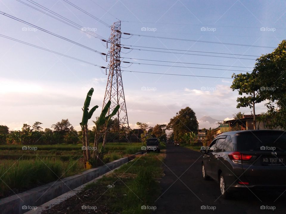 No Person, Transportation System, Sky, Vehicle, Road