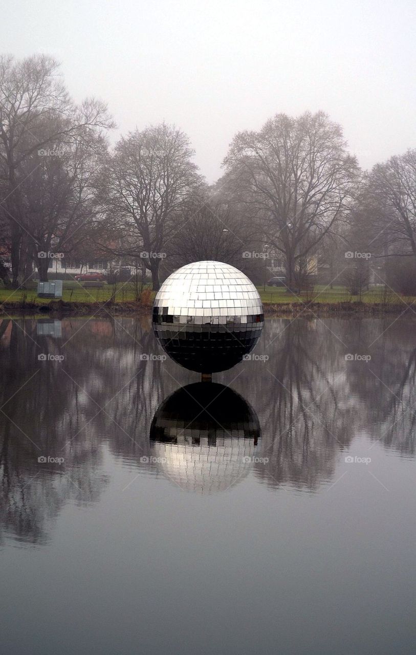 dance mirror walk pond by anetteaventyr