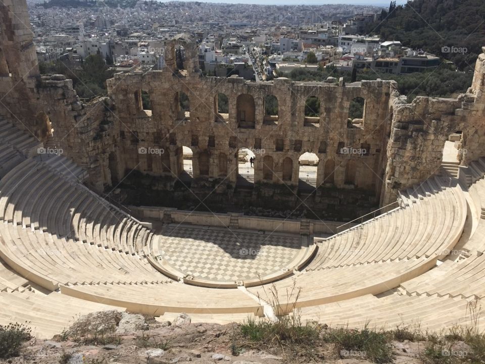 Athens on the Acropolis