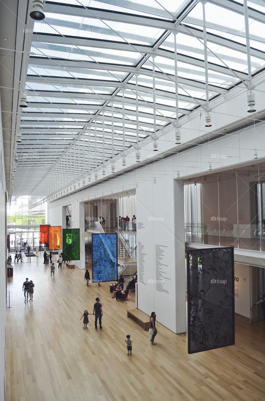The modern section of the Art Institute of Chicago.