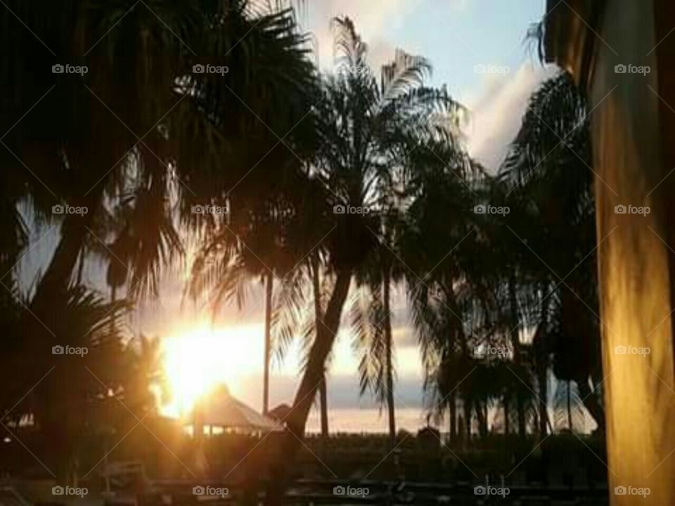 Deerfield Beach Rainy Morning Sunshine