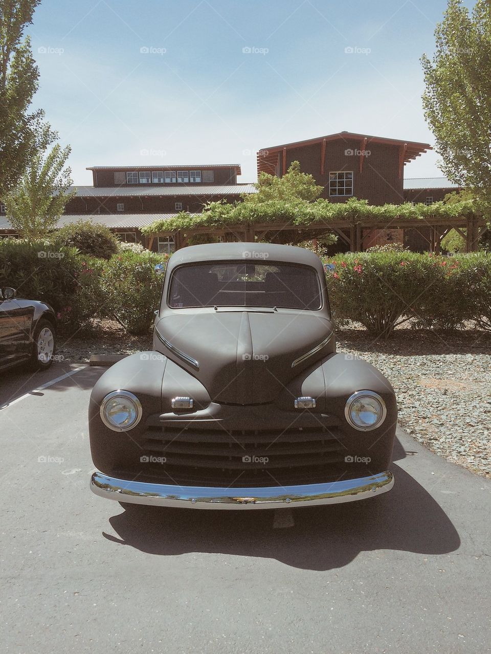 Vintage Black Car