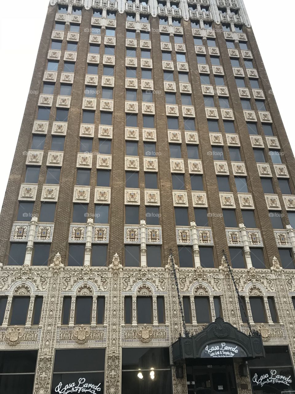 Building in Downtown Tulsa, Oklahoma 