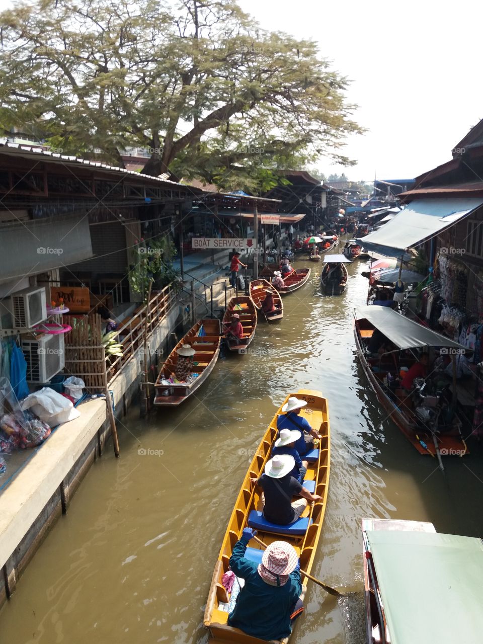 thailand floating market