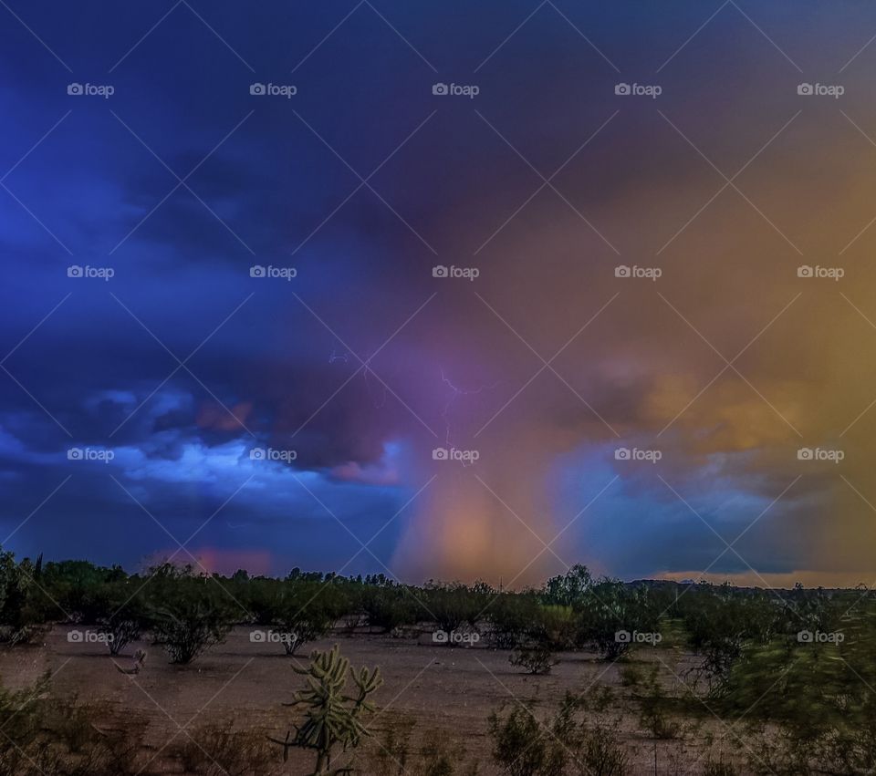 Nature - Monsoon in Tucson, Arizona 