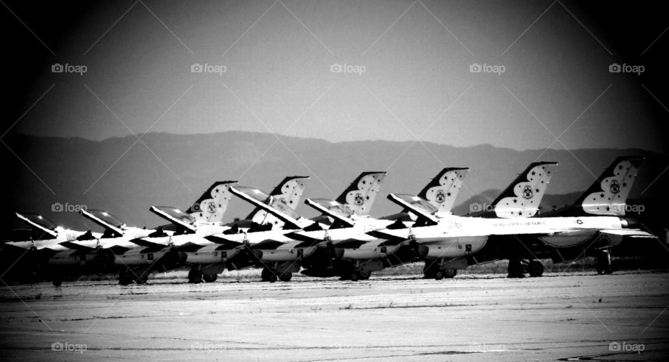 Thunderbirds at March Air Reserve Base