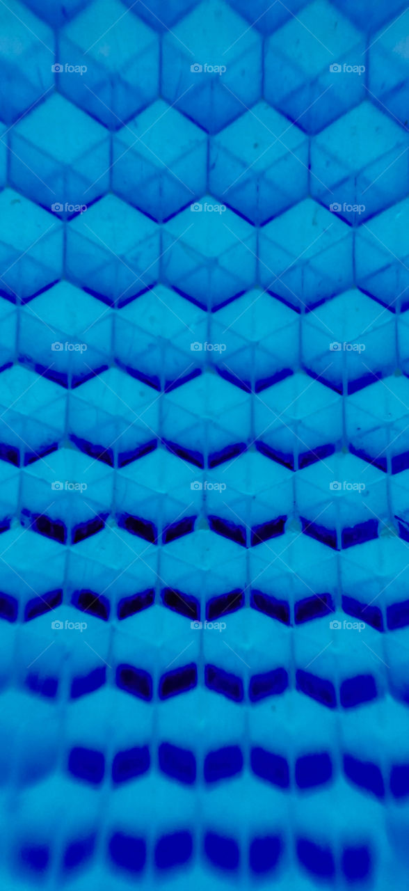 Abstract blue pattern