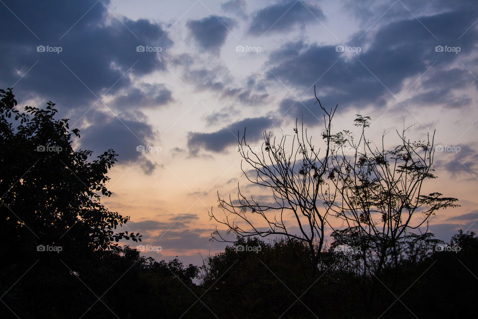 sunset from Alazhar park Egypt