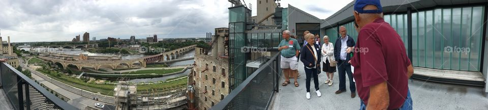Mill city museum, St. Anthony falls