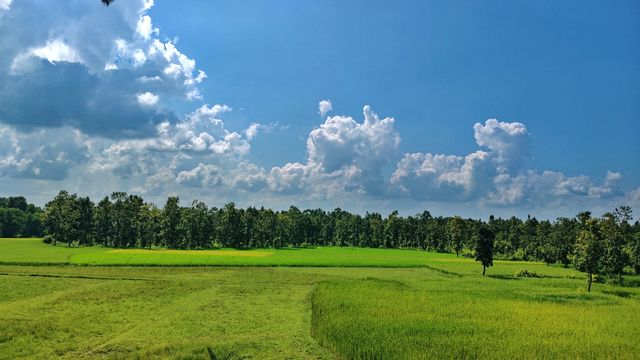 beautiful sky view